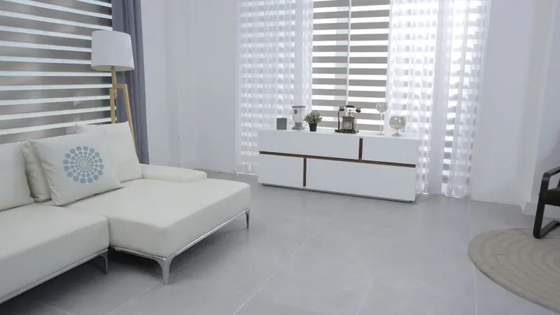 Clean modern home interior
